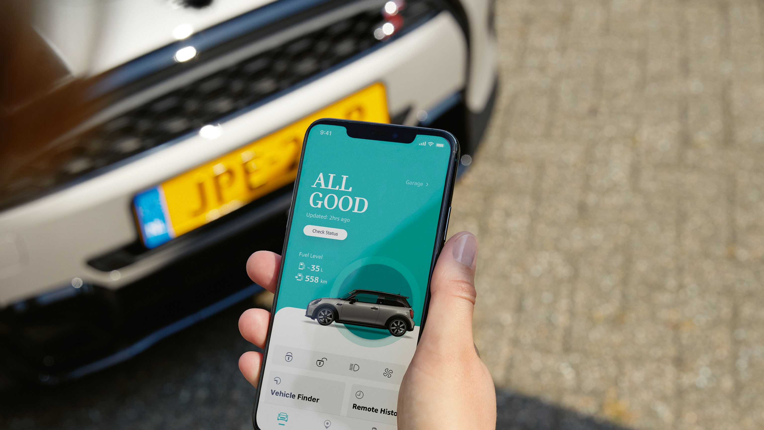 Aplikacja MINI Connected